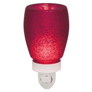 Scentsy Cranberry Glass Mini Nightlight Warmer- New in Box- $30